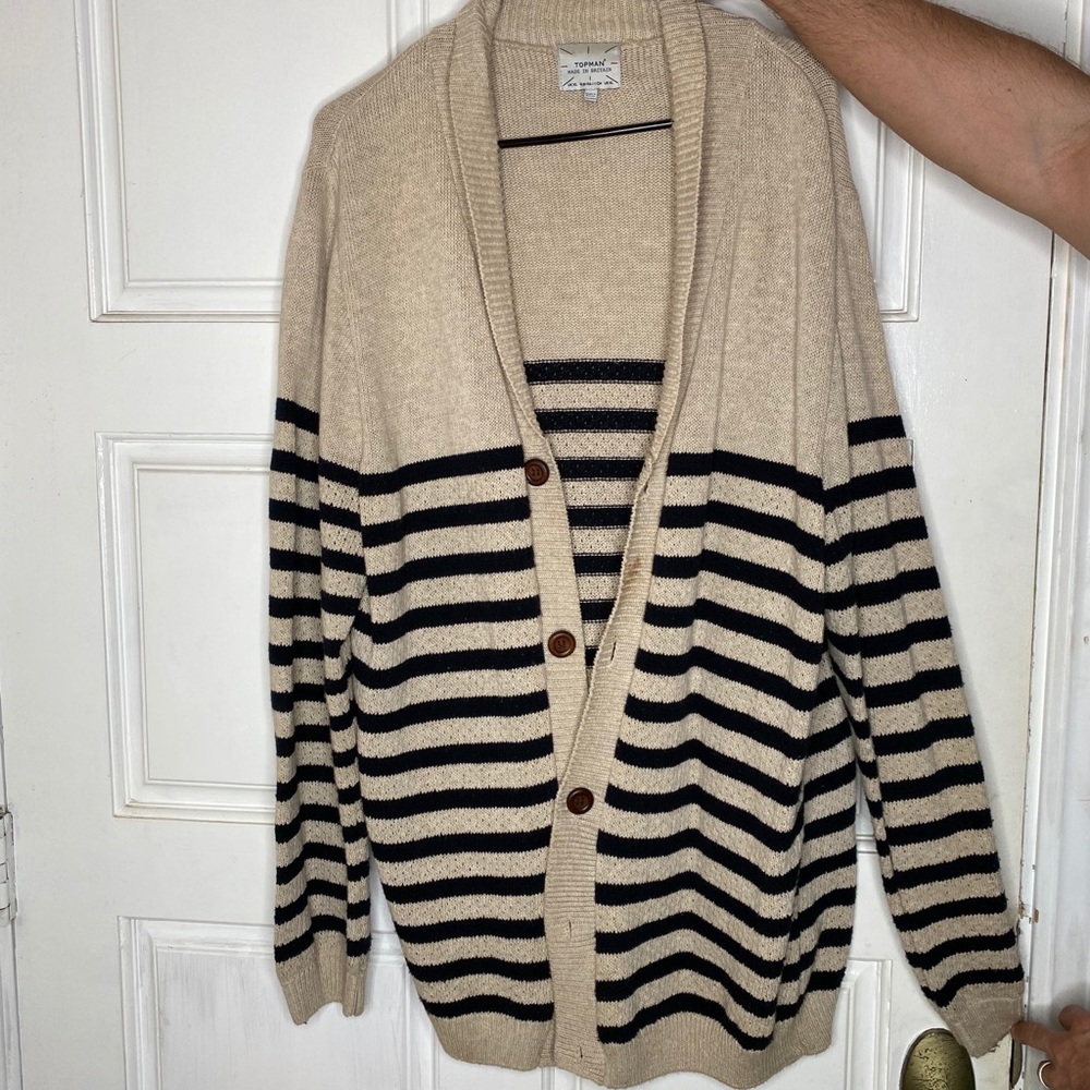 TOPMAN cardigan sweater XL